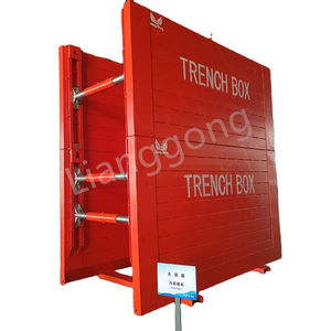 China Lianggong Trɔ Asi Le Ga Si Woate Ŋu Atrɔ Asi Le Eŋu Ga Trench Akpoxɔnuwo Dodo Ƒe Shoring Aɖaka Na Dodo Xɔtuɖaŋu
