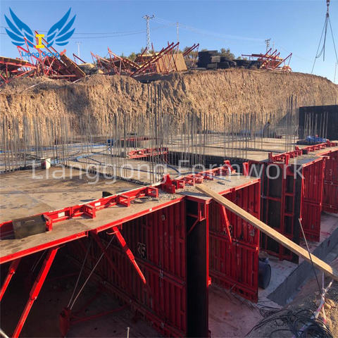 ሊንግጎንግ q355B ሁሉም የብረት ማሸጊያ ቅጥር ለቤት ውስጥ