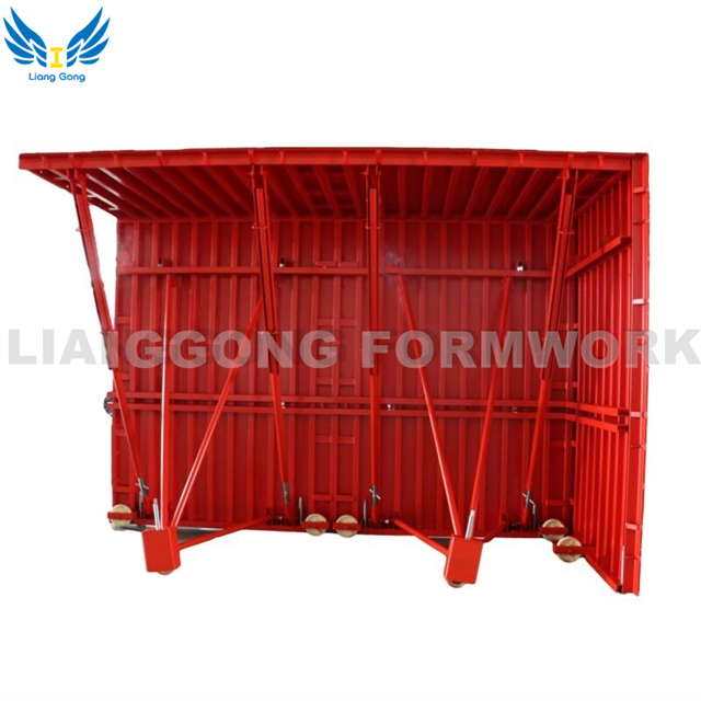 រចនាសម្ព័ន្ធដែកទាំងអស់ Lianggong ផលិតប្រព័ន្ធផ្លូវរូងក្រោមដី Mold Formwork Tunnel សម្រាប់រចនាសម្ព័ន្ធ Monolitic