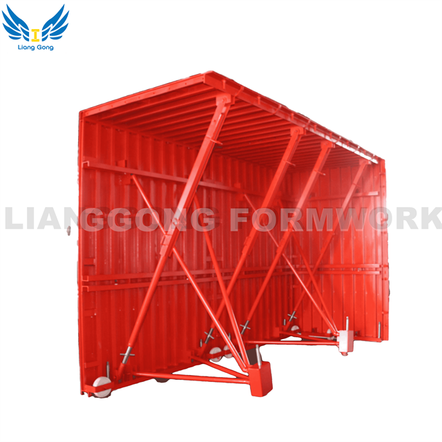 រចនាសម្ព័ន្ធដែកទាំងអស់ Lianggong ផលិតប្រព័ន្ធផ្លូវរូងក្រោមដី Mold Formwork Tunnel សម្រាប់រចនាសម្ព័ន្ធ Monolitic