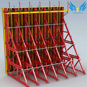 China Liangong Wholesale Brace Frame Stahlstahl-Ein-Seite-Halterung für U-Bahn-Stützmauerkonstruktion